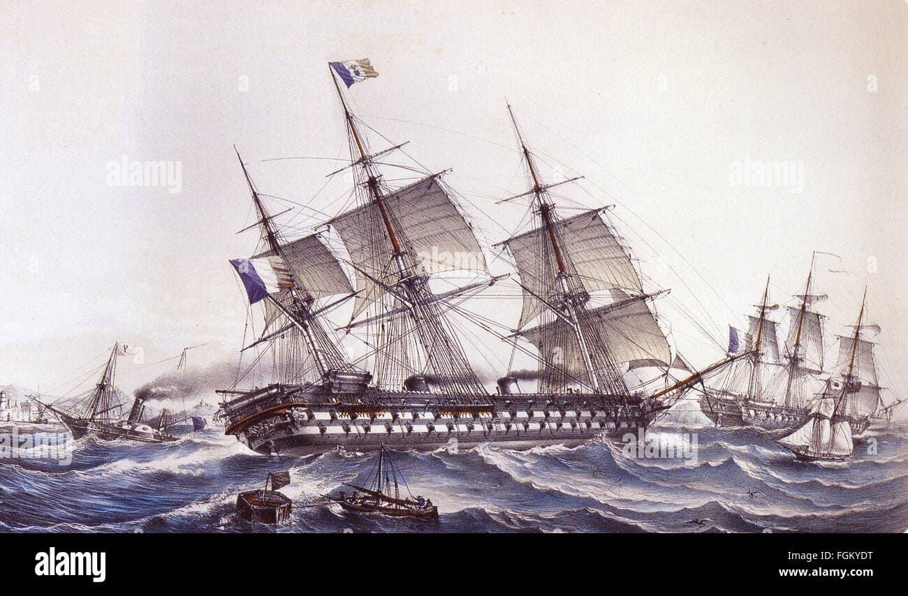 Discover the Elegance of Naval History with a 16-Inch Napoleon Warship Model